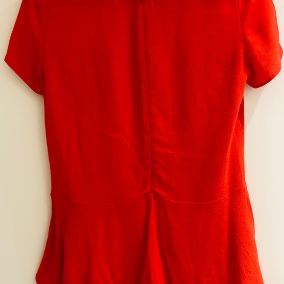 Michael KORS Orange high/low blouse - Picture 2 of 3